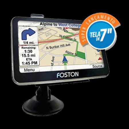 Gps Foston Tela 7" c\ Tv Digital (R$ 339,00)